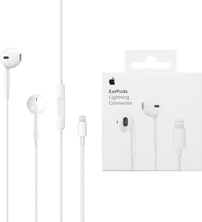 Produktbild - EarPods (Lightning Anschluss) (keine Geräuschunterdrückung, Kabelgebunden)