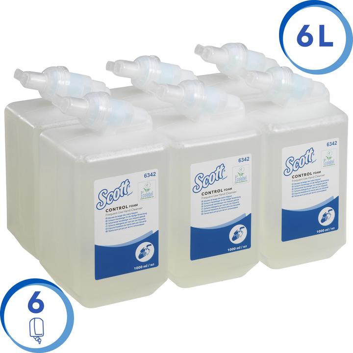 Actual product image Kimberly-Clark KLLENEX 6342 Luxury Frequent Use Cleanse (Liquid soap, 1000 ml)