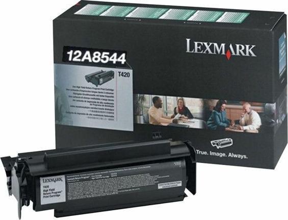 Produktbild Lexmark Toner schwarz Orig.Nr. 12A8544 (BK)