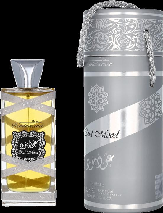 Actual product image Lattafa Perfumes Oud Mood Reminiscence by Eau De Parfum Spray (Unisex) 100 ml (Eau de parfum, 100 ml)