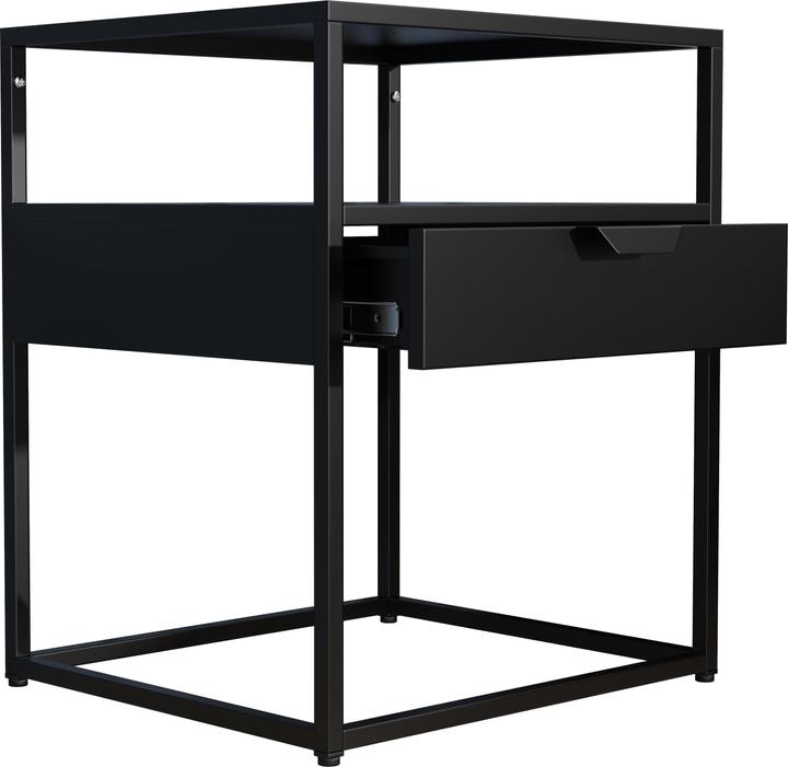 VCM Metall Nachttisch Beistelltisch Flokas M (45 x 40 x 55 cm)