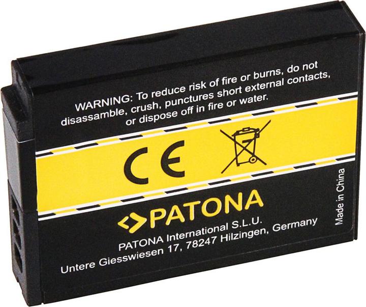 Actual product image Patona Battery EN-EL12, 800 mAh / 3.7V (Camera battery)