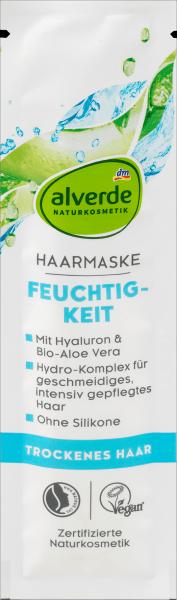 dm alverde Haarmaske Feuchtigkeit Aloe Vera & Hyaluron