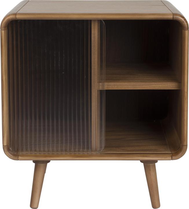 Image du produit Zuiver Side Table / Bed Stand Rise Walnut (50 x 50 x 55 cm)