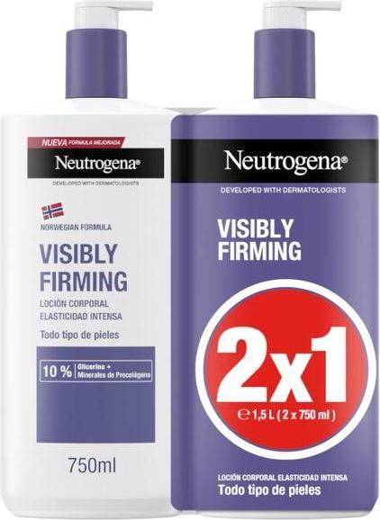 Produktbild Neutrogena VISIBLY FIRMING lociÃ³n elasticidad intensa pack 2 x 750 ml (Körperlotion, 750 ml)