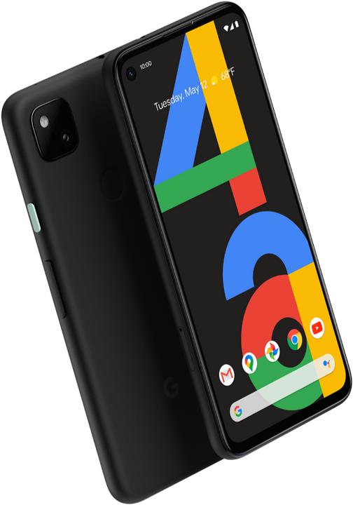 Actual product image Google Pixel 4a (128 GB, Just Black, 5.80", Single SIM, 12.20 Mpx, 4G)