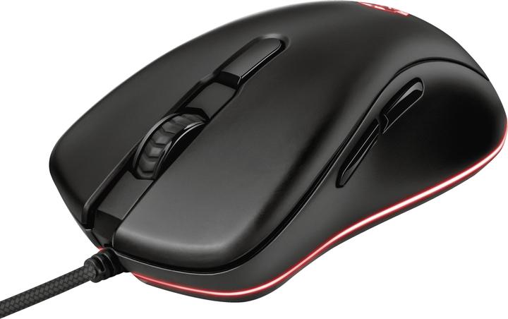 Produktbild Trust GXT 930 Jacx Maus rechts USB Typ-A Optisch 6400 DPI (Kabelgebunden)
