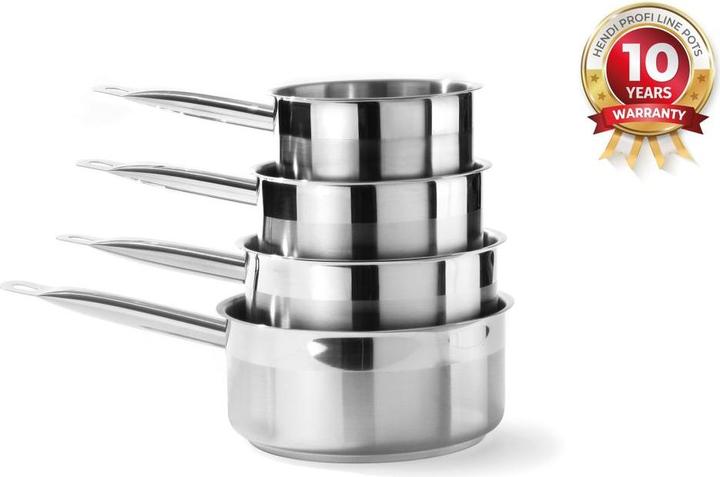 Actual product image Gastro Hero Profiine stainless steel saucepan (20 cm, Saucepan, Aluminium, Stainless steel)