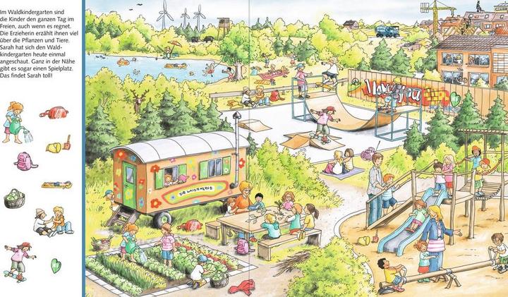 Actual product image Ravensburger Looking for my big stuff hidden object book (German, Susanne Gernhäuser)