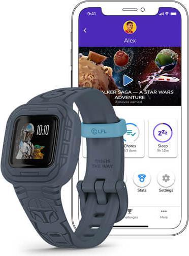 Actual product image Garmin Vivofit jr. 3 Disney Princess (20 mm)