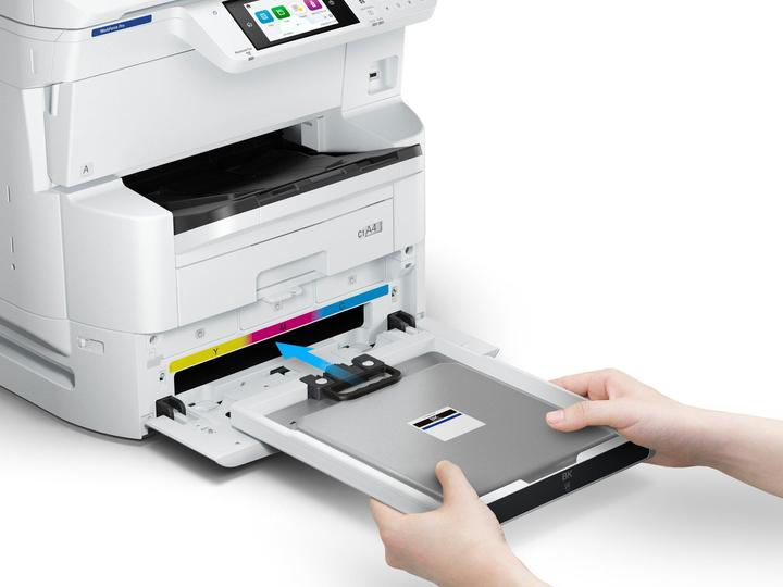 Produktbild Epson Workforce Pro Inkjet Far-Drucker 4in1 Blauer Engel (Farbe)