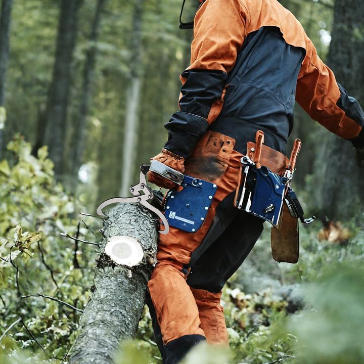 Produktbild Wiltec Handpackzange Ø30cm Holzzange 44cm Packzange Stahl Holzgreifer Forstzange (440 mm)