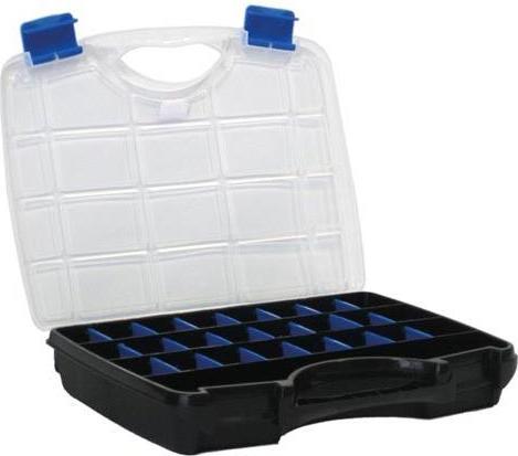 Image du produit Velleman - Boîte de Rangement - 388 x 290 x 61 mm - 21 Séparateurs Amovibles