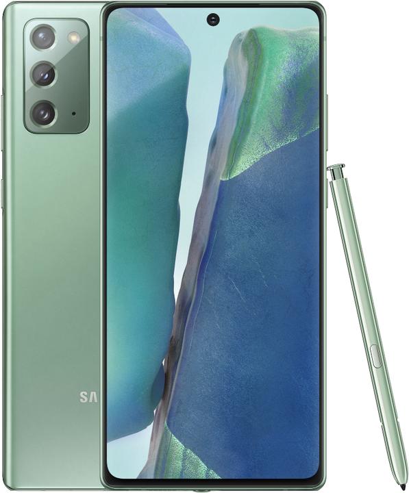 Samsung Galaxy Note 20 (256 GB, Mystic Green, 6.70", Dual SIM, 12 Mpx, 5G)
