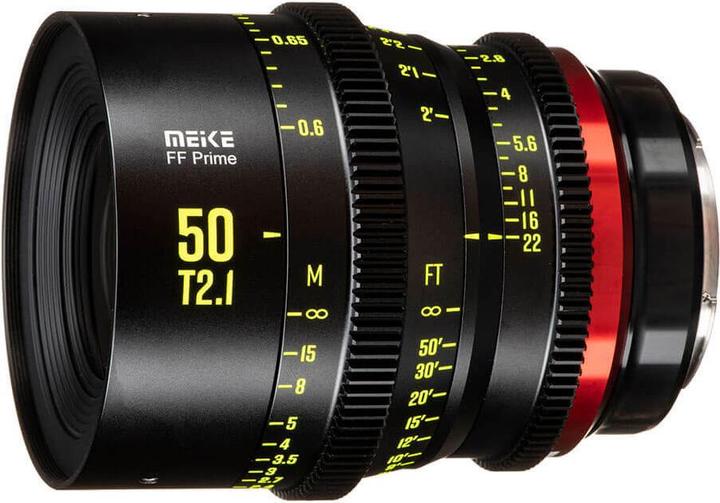 Actual product image Meike 50 mm T2.1 FF (Canon RF, full size)