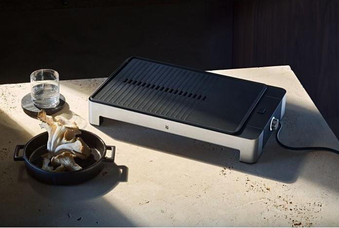 Productafbeelding WMF Tafelgrill electro elektrische grill vlak & geribbeld temperatuurkeuze Lono 2300W