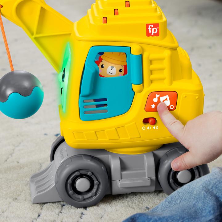 Actual product image Fisher-Price Count & Stack Crane- (D, F, E)