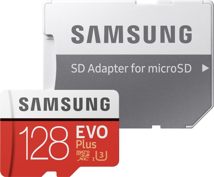 Produktbild Samsung Evo+ (128 GB, microSDXC, U3, UHS-I)