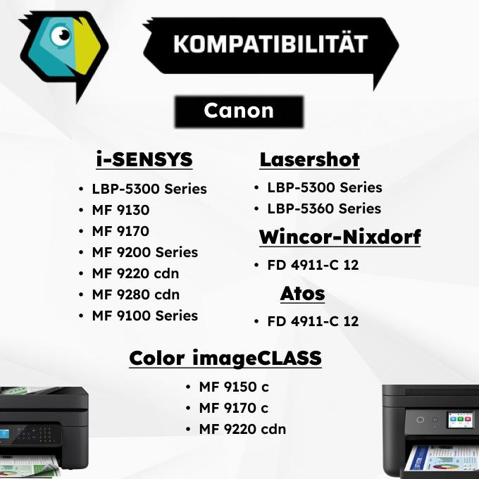Actual product image Inkadoo Toner Compatible with Canon 1657B002 / 711Y Toner, Yellow Yellow (Y)