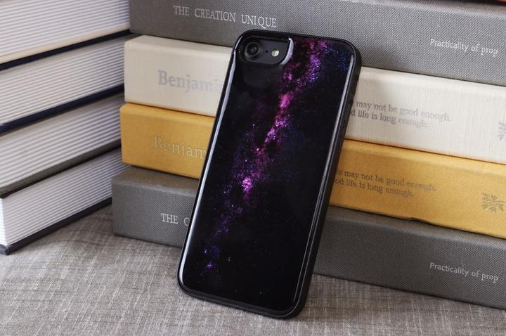 Produktbild Ikins case for Apple iPhone 8/7 milky way black (Apple iPhone 8)