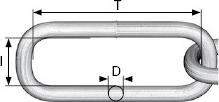Produktbild Dörner + Helmer Rundstahlkette C50 (30 m)