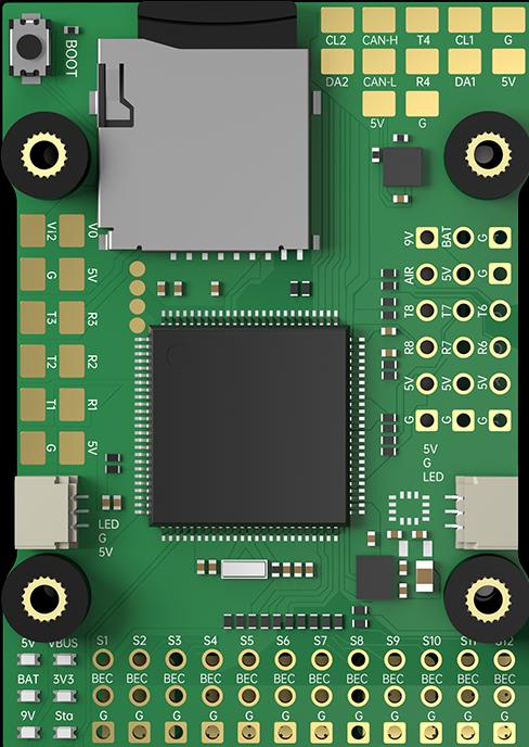 Actual product image iFlight BLITZ Wing H743 Flight Controller (Drone remote control)