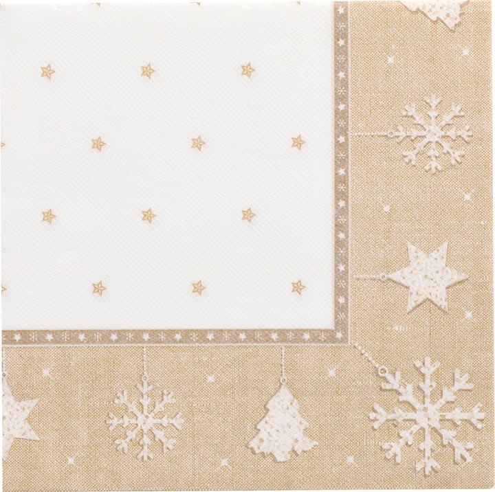 Actual product image Papstar ROYAL Collection" napkins "X-Mas (20 x, 40 x 40 cm)