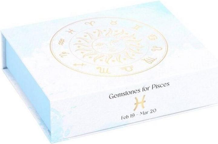 Something Different Getrommelter Stein Pisces 5erPack