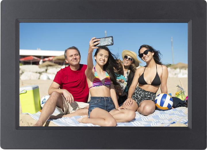Produktbild Trevi DPL 2235 WF Digitaler Fotorahmen Schwarz 25,6 cm (10,1') Touchscreen Wi-Fi (10.10", 1280 x 800 Pixel)