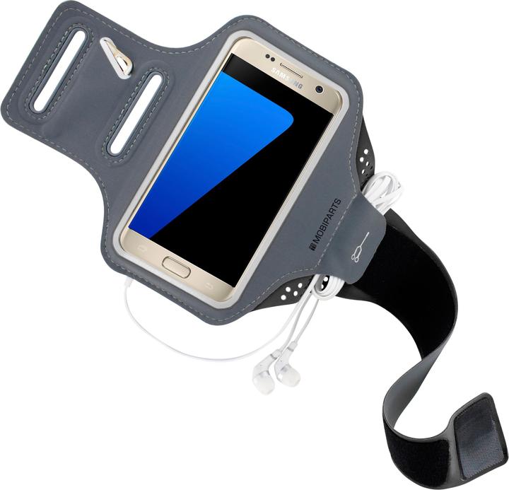 Produktbild Mobiparts Comfort Fit Sport Armband Samsung Galaxy S7 Black