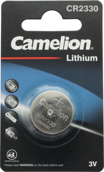 Produktbild Camelion CR2330 Lithium Batterie 625mAh, Abmessungen 23x3mm (1 Stk., CR2330, 265 mAh)