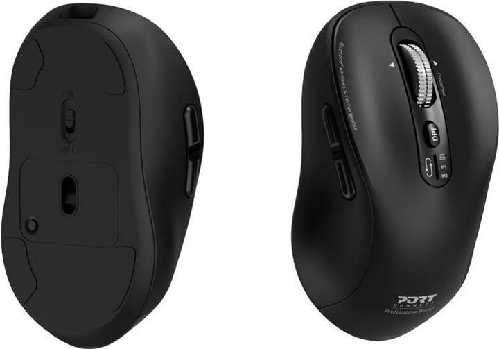 Actual product image Port Designs Mouse Rechargeable Bluetooth Combo Pro Type C (Wireless)