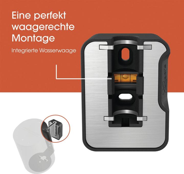 Actual product image Vogels SWM 4111 Sonos speaker muurbeugel voor Era 100 (zwart) (1 pcs., Wall installation, Tiltable, Rotatable)