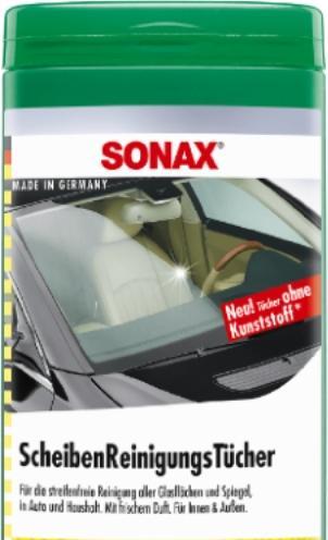 Actual product image Sonax Window Cleaning Tissues