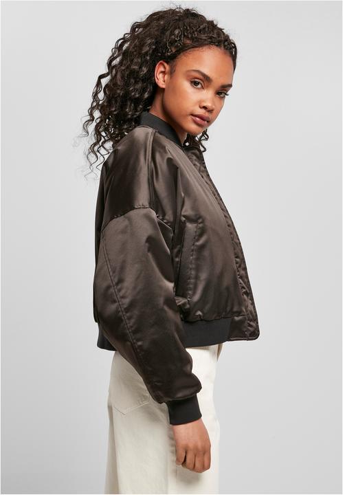 Immagine prodotto Urban Classics Bomber corto da donna in raso oversize (XL)