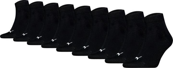 Puma Socken Sportlich Stretch Quarter Plain ECOM 9P (9er Pack, 43 - 46)