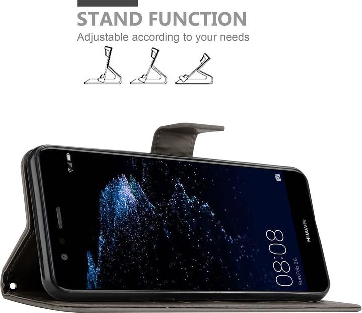 Image du produit Cadorabo Couverture du livre de fleurs (Huawei P10 Lite)