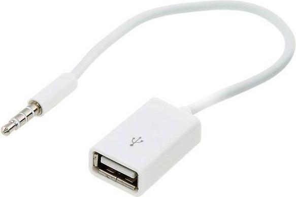Produktbild JTI 3,5-mm-Aux-Stecker auf USB-Buchse-Adapterkabel