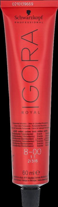 Produktbild Schwarzkopf Professional Igora Royal (8-00 Hellblond Natur Extra)