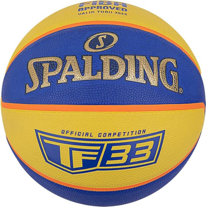 Spalding Basketball TF 33 Gold Outdoor FIBA (6)