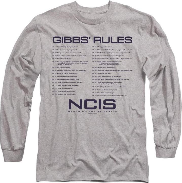 Produktbild Ncis Gibbs Rules TShirt (XL)
