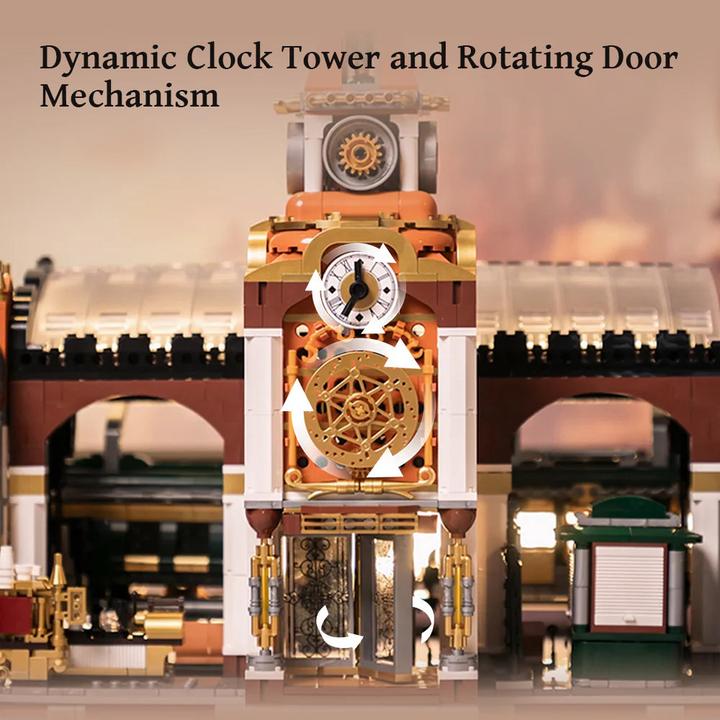 Actual product image Pantasy Steampunk Series Railway Station