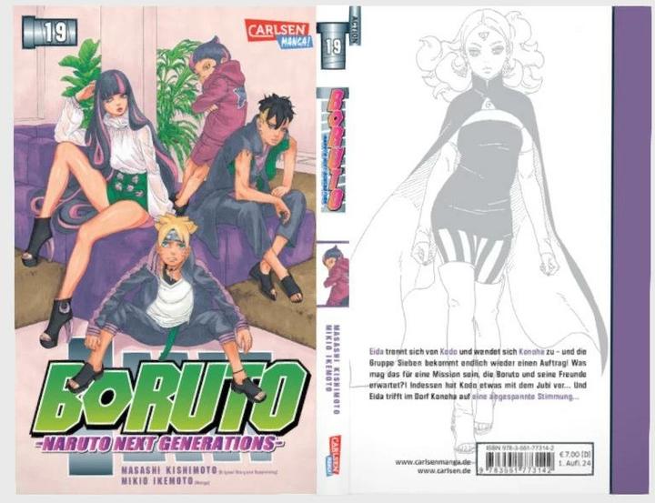 Actual product image Boruto – Naruto the next Generation 19 (German, Mikio Ikemoto, Masashi Kishimoto, 2024)