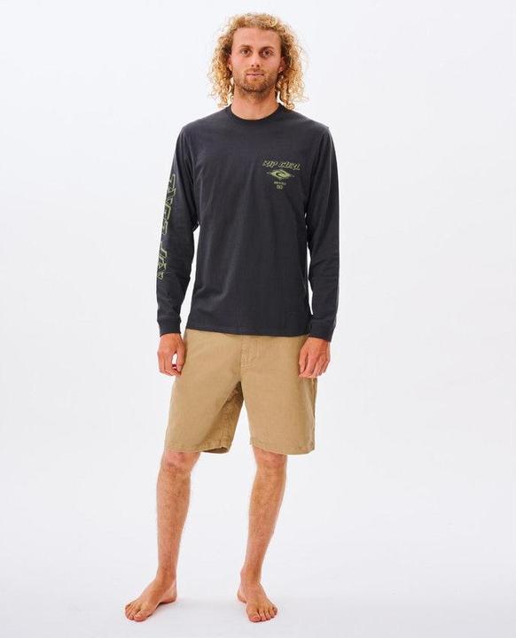 Actual product image Rip Curl Fade Out Icon L/S T-Shirt (S)