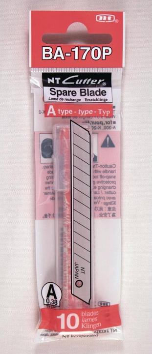 Actual product image NT Cutter Bl-170p (Replacement blade)