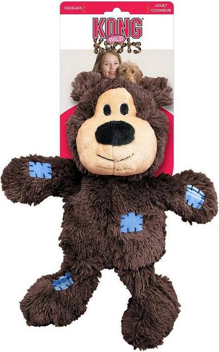Immagine prodotto KONG Nodi selvaggi (Cane di peluche)