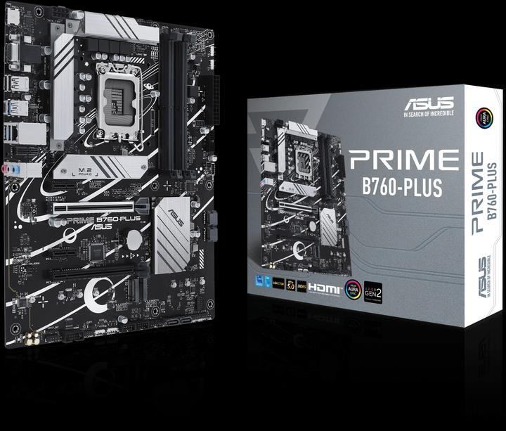 Image du produit ASUS Prime B760-PLUS (LGA 1700, Intel B760, ATX)