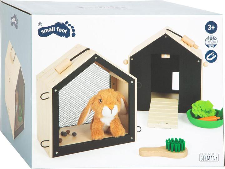Produktbild small foot Hasenstall mit Auslauf