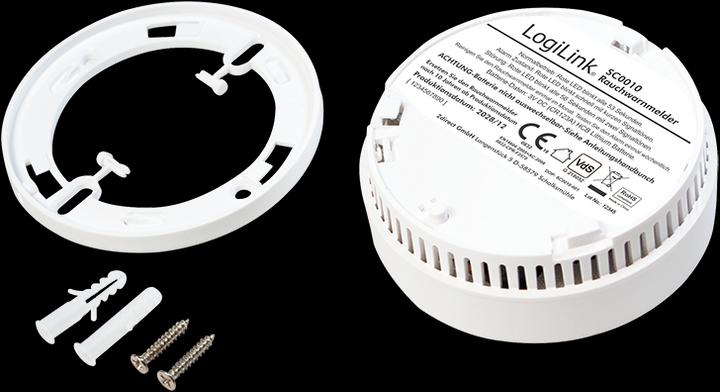 Actual product image LogiLink Smoke detector