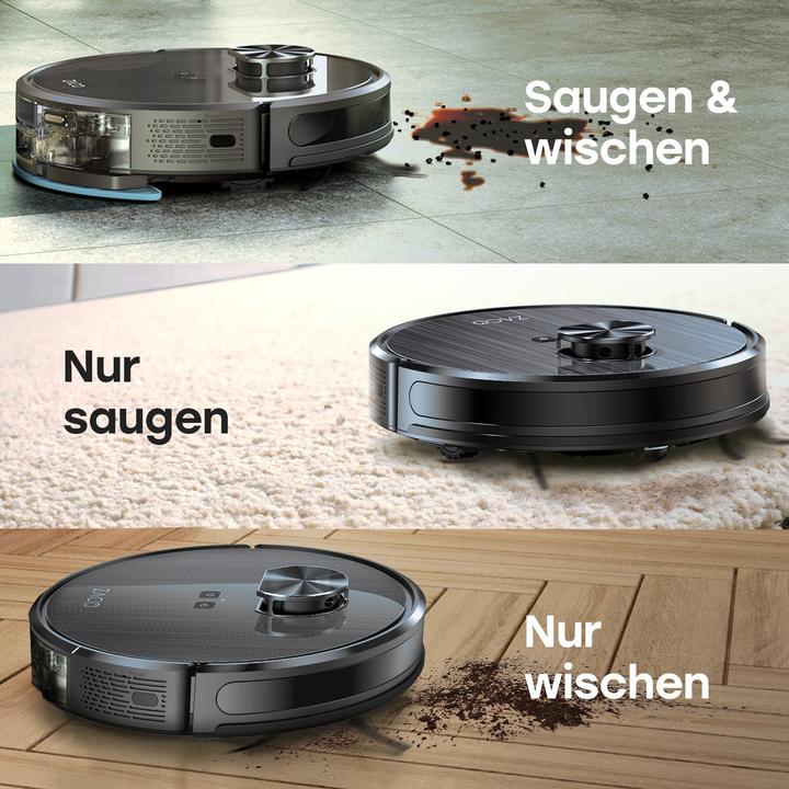 Actual product image Zaco A10s Pro Steel Grey (Vacuum mopping robot)
